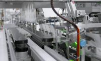 机械无人工厂食品加工生产车间：产品生产三维动画制作